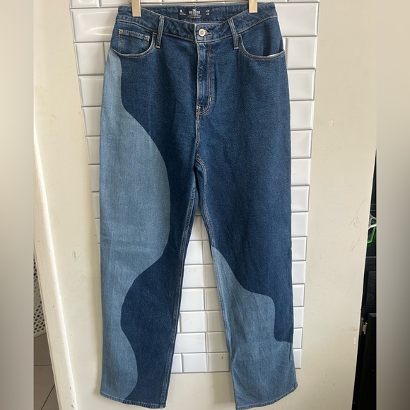 Hollister Pants - Hollister Two-Tone Blue Jeans size W 29/ L 33